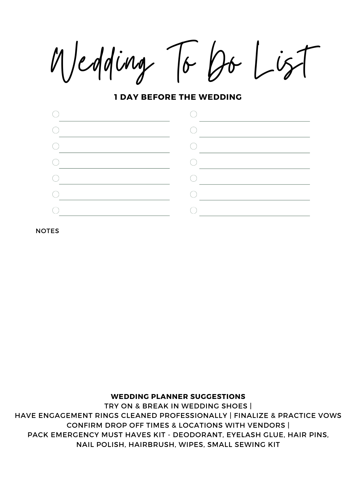 AUTUMN FLORAL WEDDING PLANNER