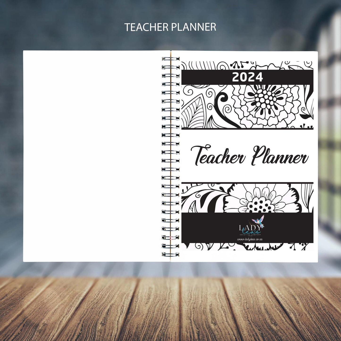 LADY SUNFLOWER TEACHER PLANNER