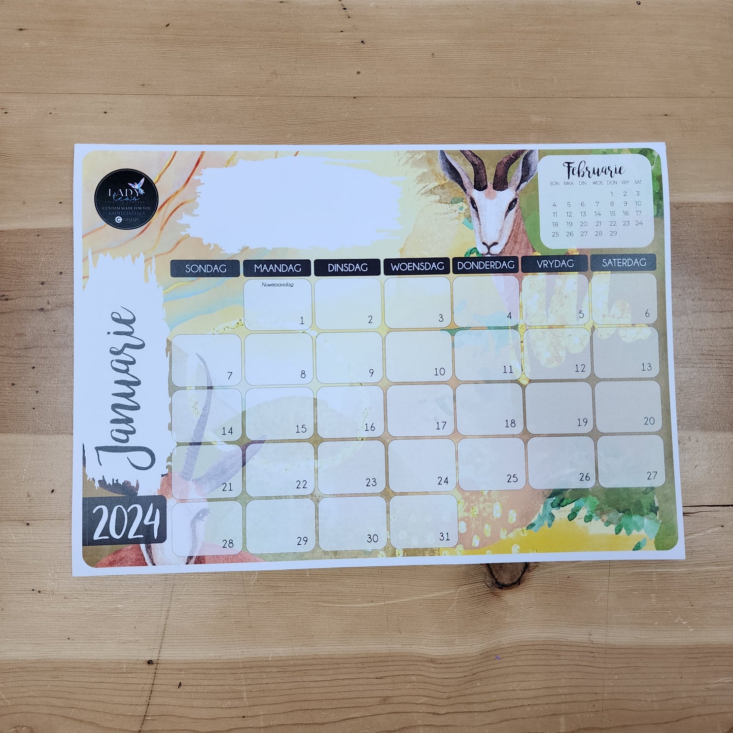 SPRINGBOK DESKPAD