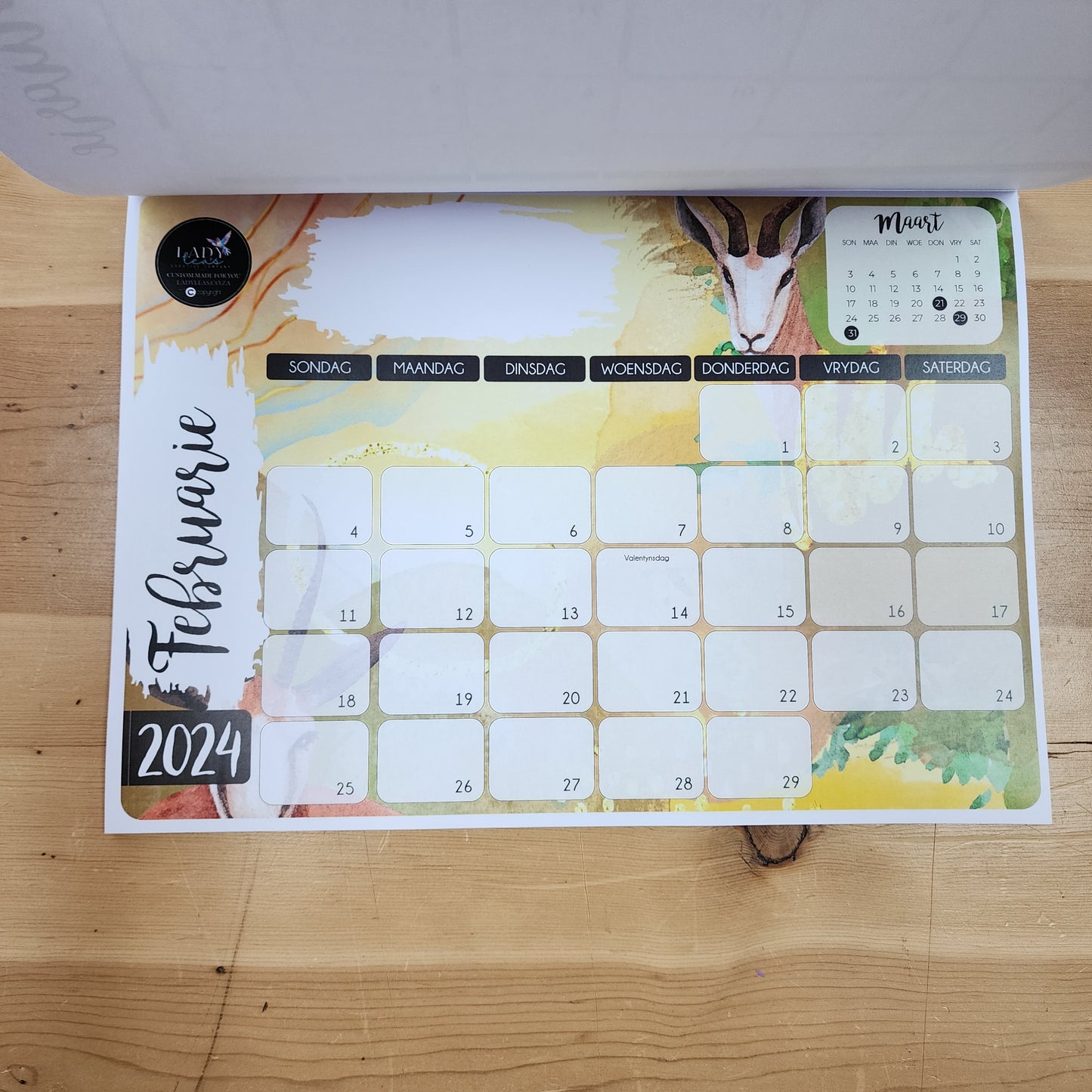 SPRINGBOK DESKPAD