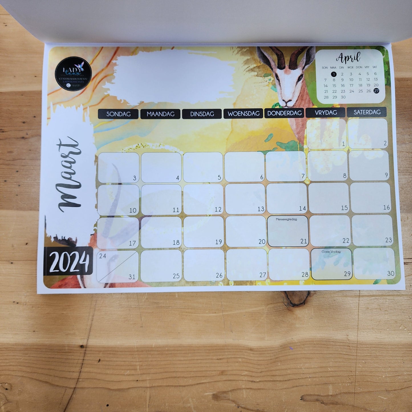 SPRINGBOK DESKPAD
