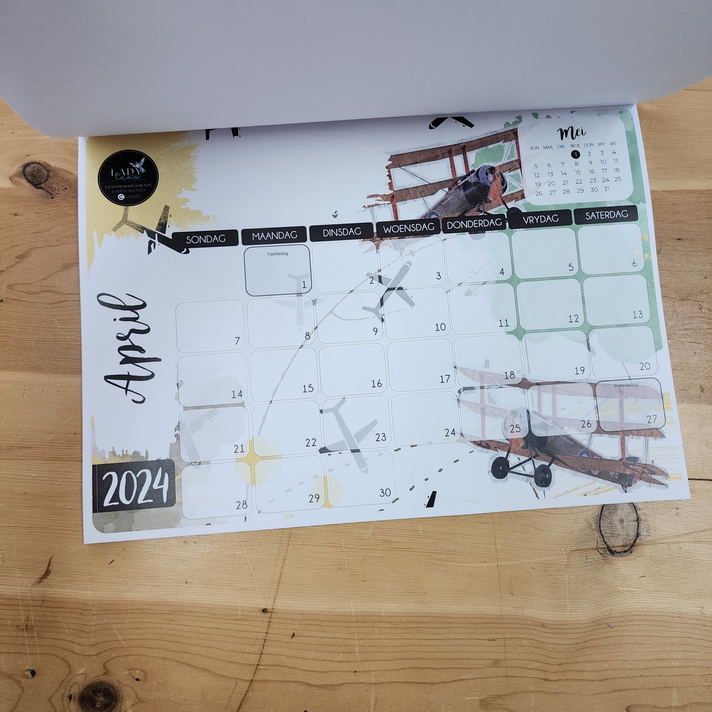VINTAGE PLANES DESKPAD
