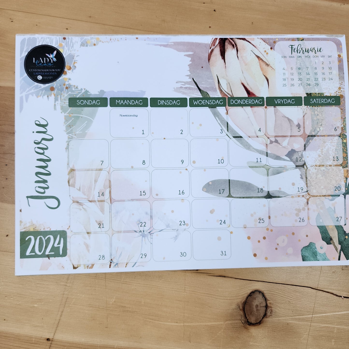 PROTEA GOLDEN DESKPAD