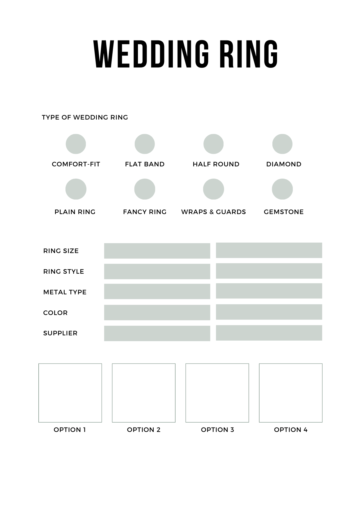 AUTUMN FLORAL WEDDING PLANNER