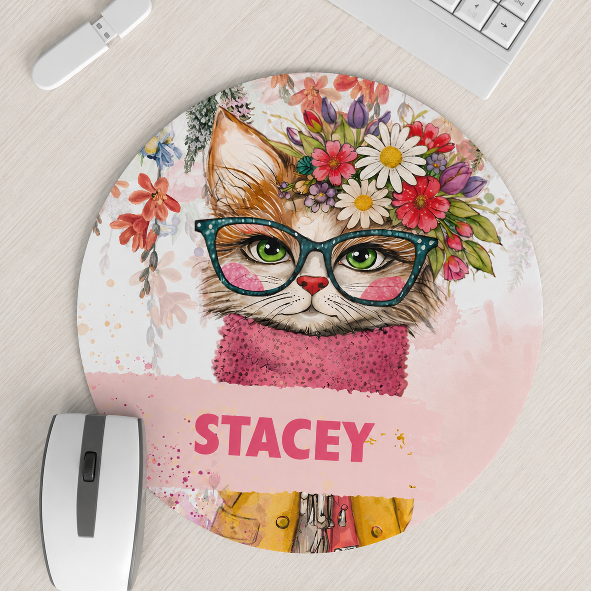 FANCY CAT MOUSEPAD