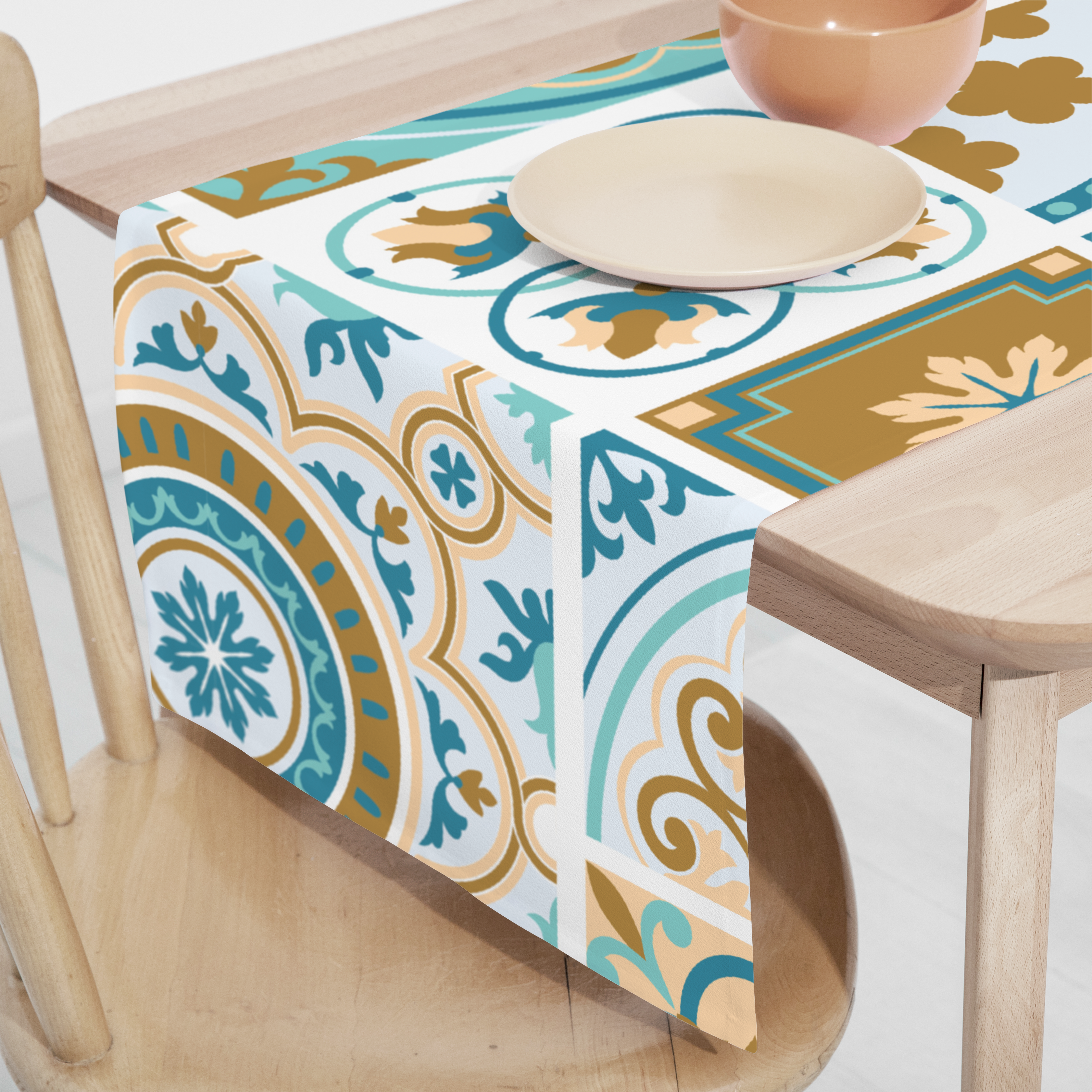 MEDITIRRANEAN TILES RUNNER