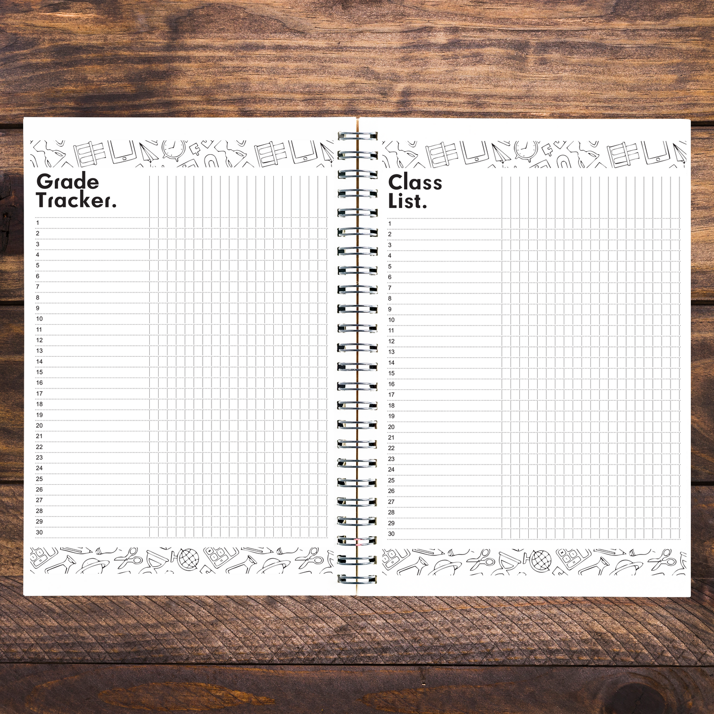FLORAL LION TEACHER PLANNER 2026