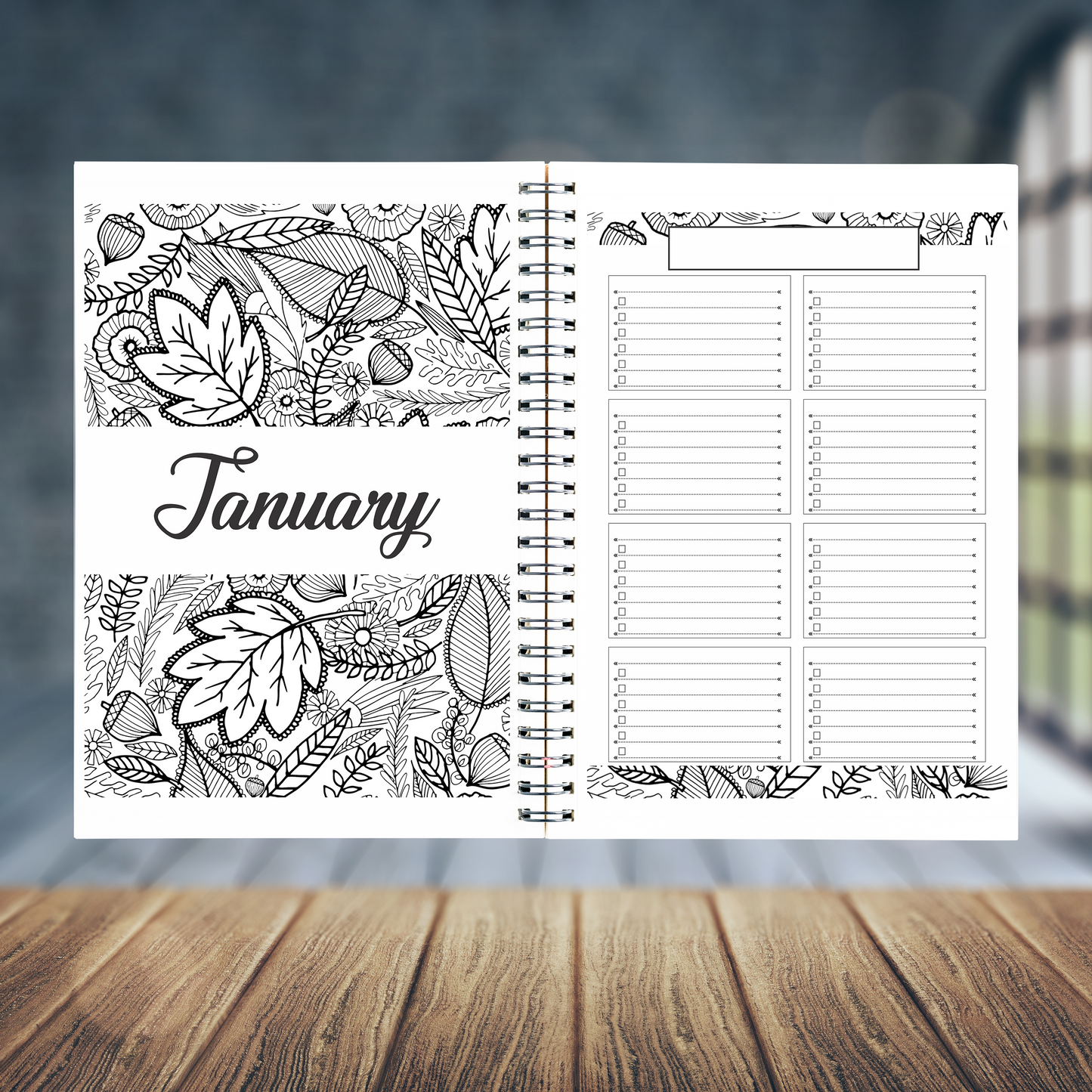 FLORAL PUG TEACHER PLANNER 2025