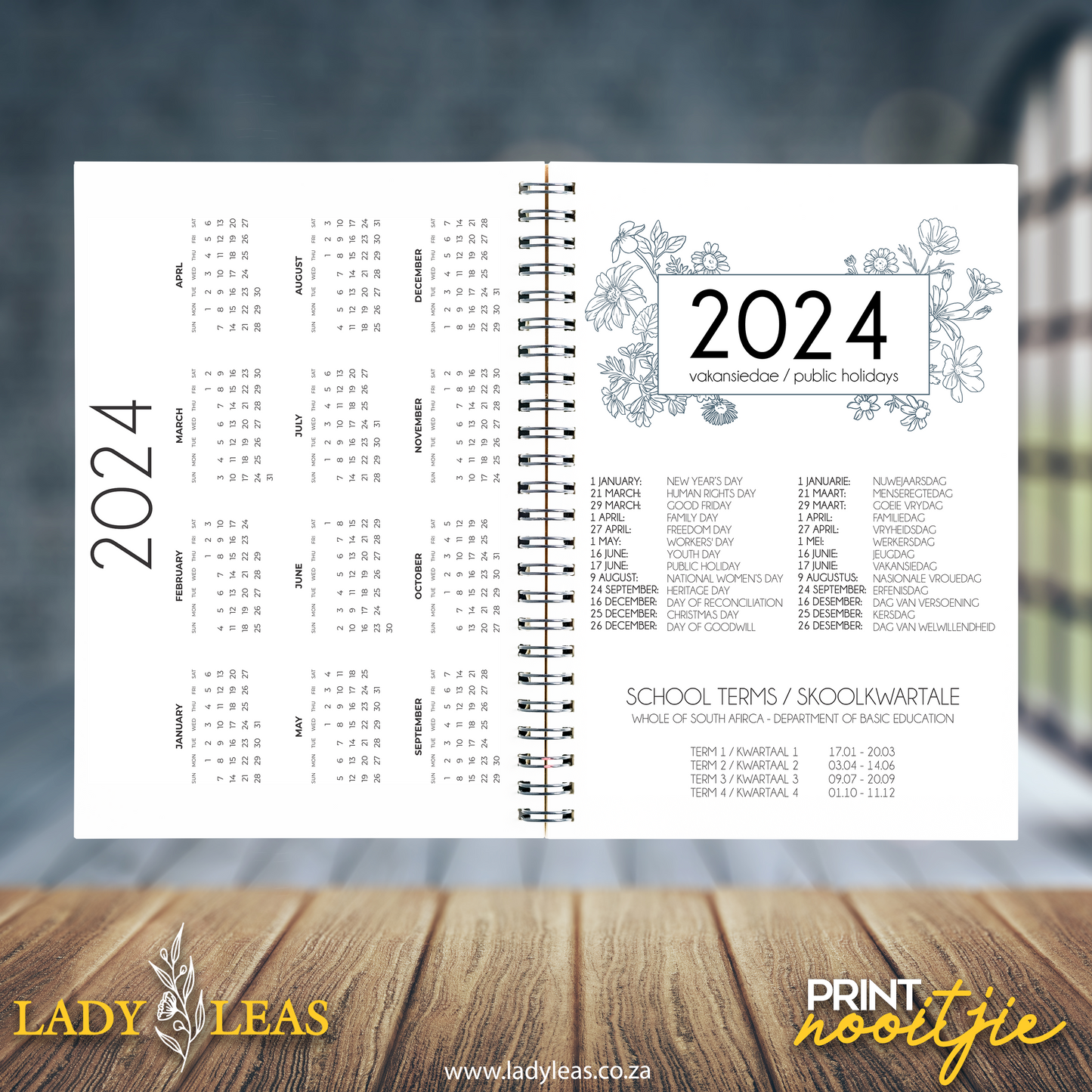 YORKIE GOLDEN DIARY 2024