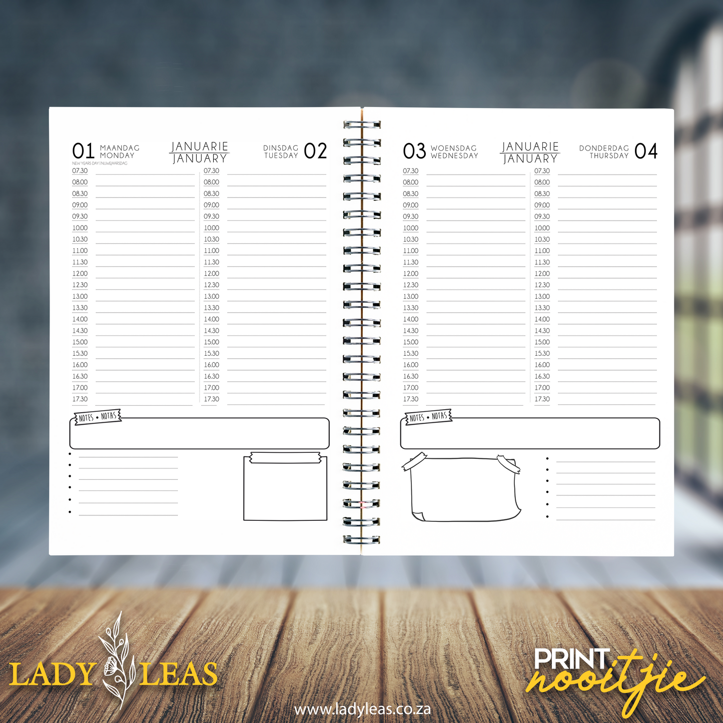 FLORAL OWL DIARY 2024