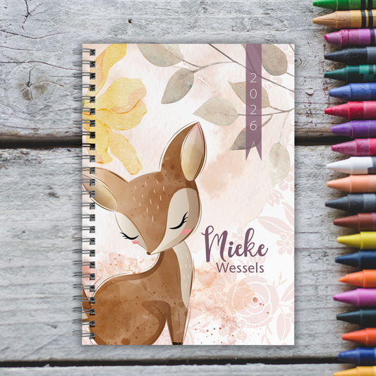 BABY DEER SCHOOL DIARY 2026