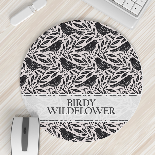 BIRDS PATTERN PINK