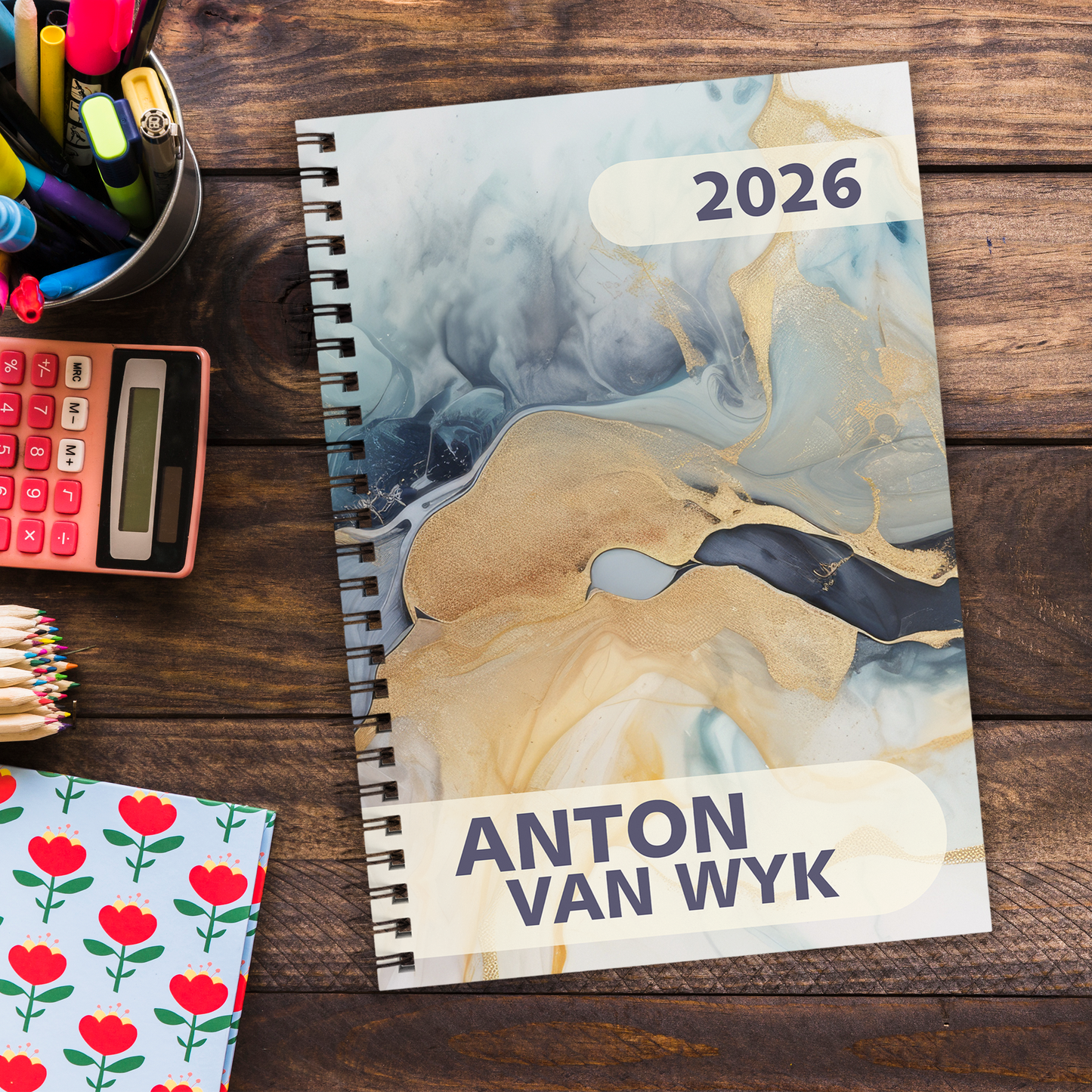 BLUE MARBLE PLANNER 2026