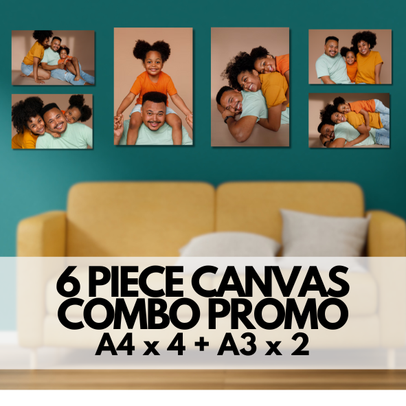 6 PIECE (A4 x 4 + A3 x 2) C4