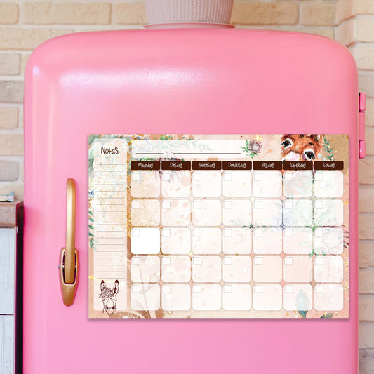 DONKIE BROWN FRIDGE MAGNET