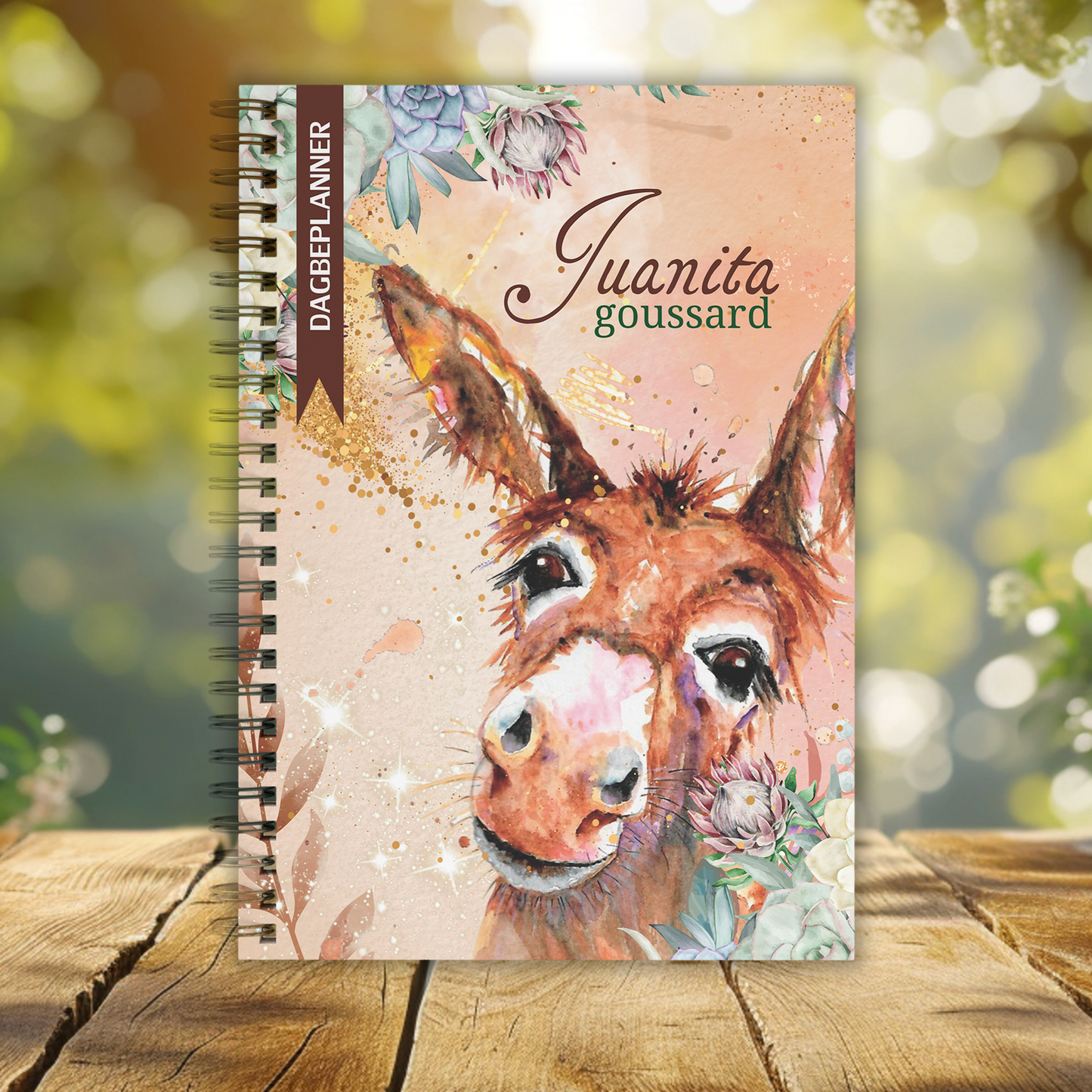 DONKIE BROWN DAILY PLANNER