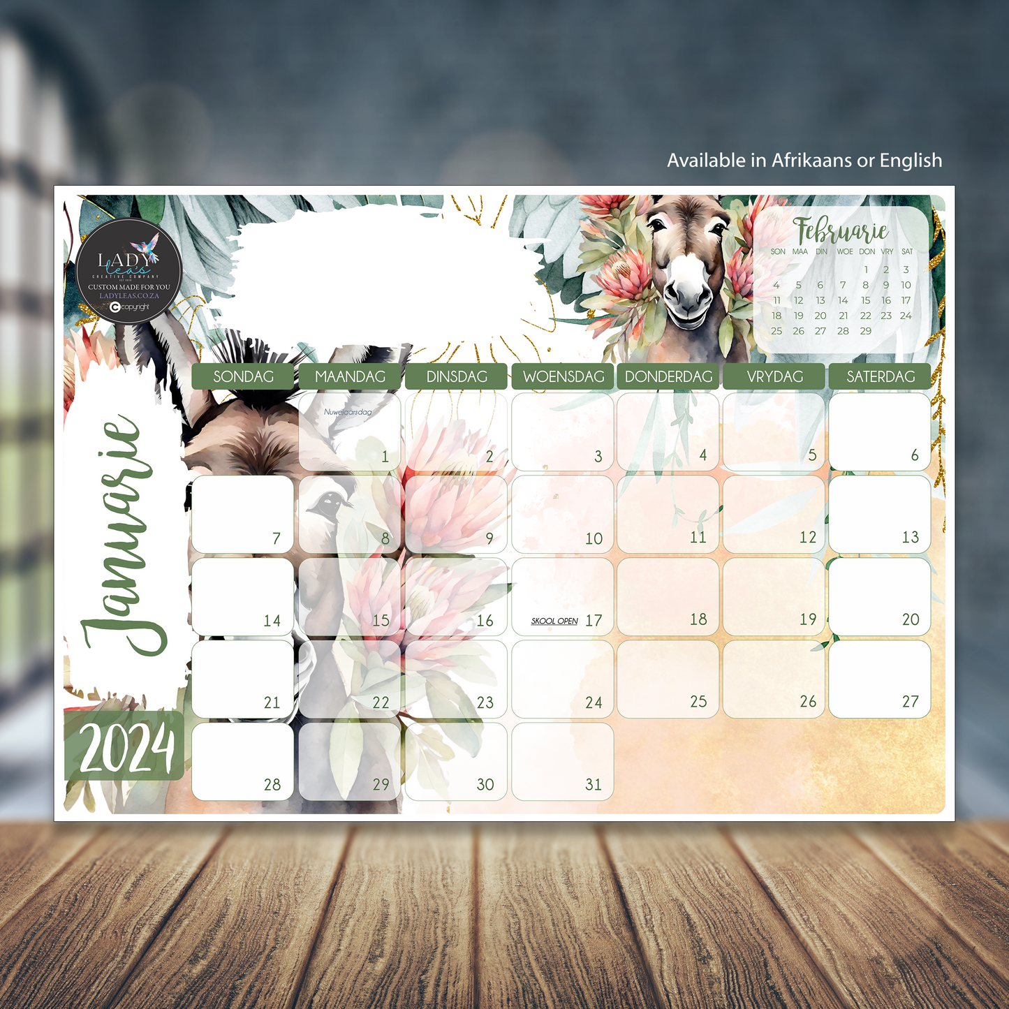 PROTEA DONKIE DESKPAD