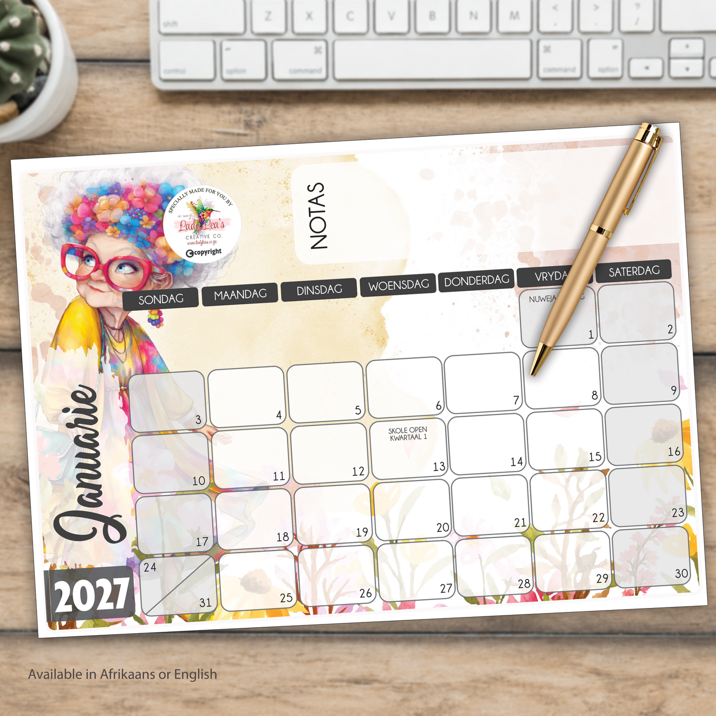 FUNKY OUMA DESKPAD 2027