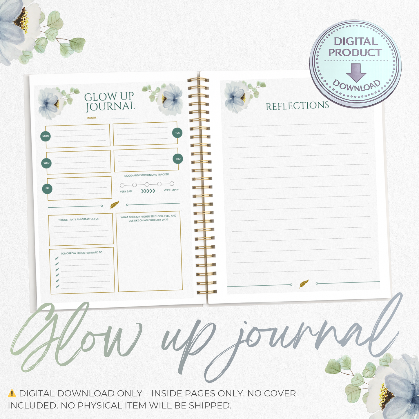 GLOW UP JOURNAL _ DIGITAL DOWNLOAD