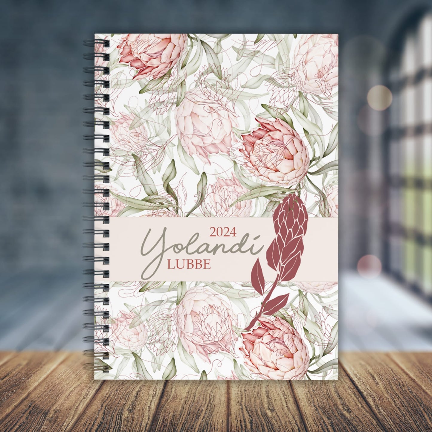 PASTEL PROTEA DIARY 2024