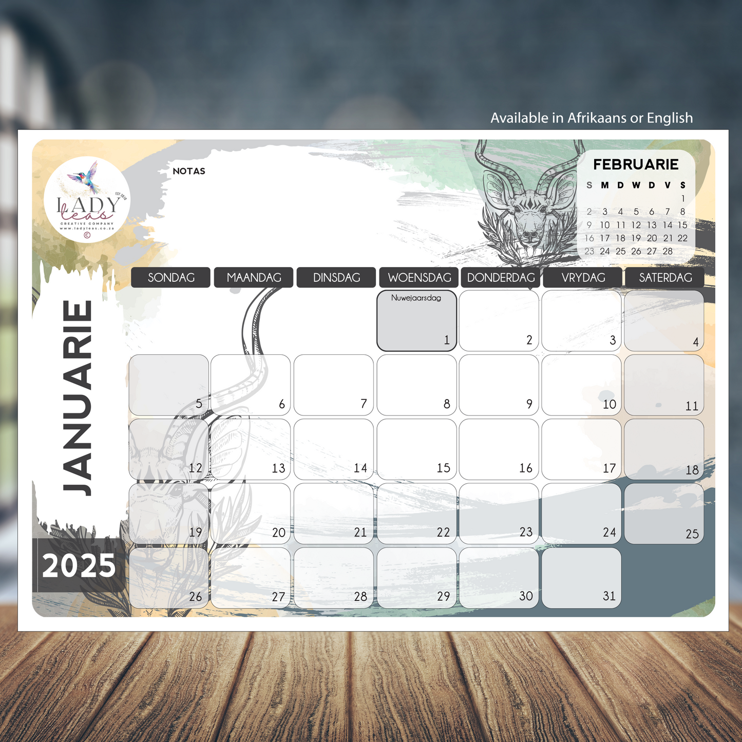 KUDU DESKPAD 2025