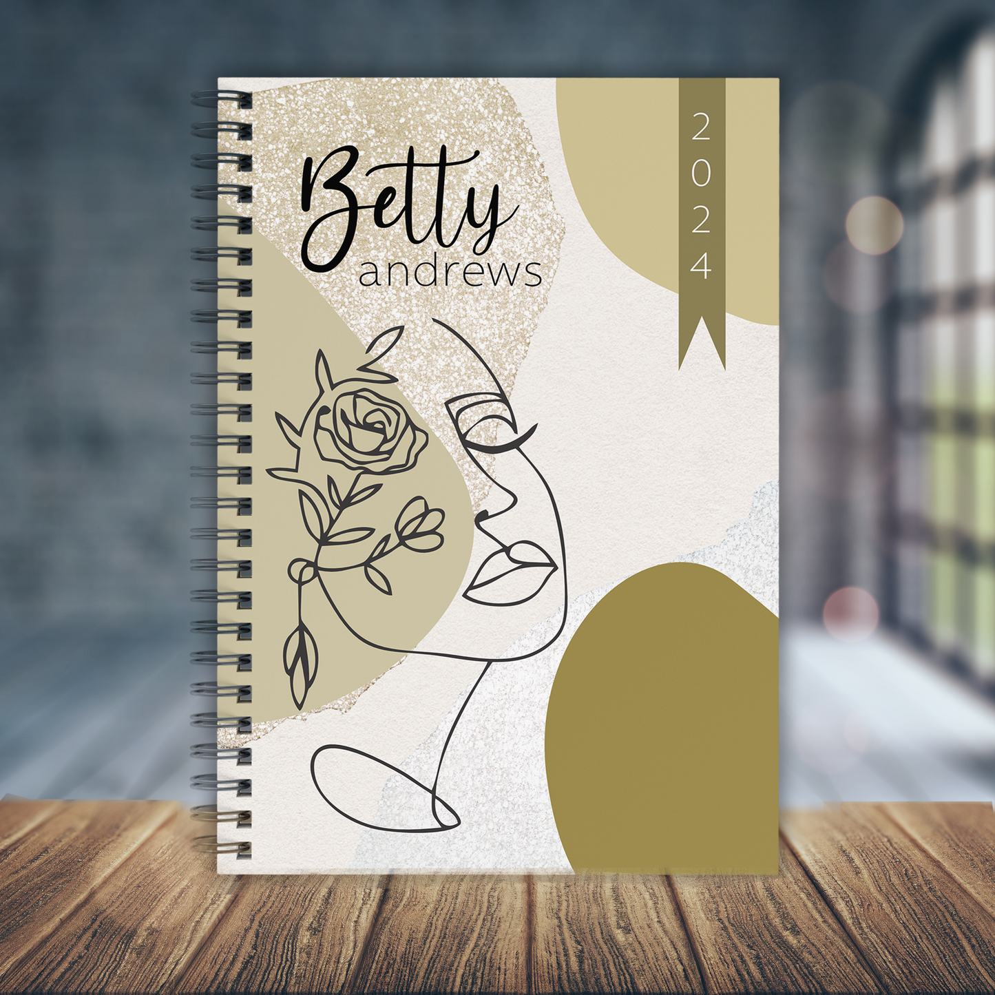 LADY GOLDEN TEACHER PLANNER
