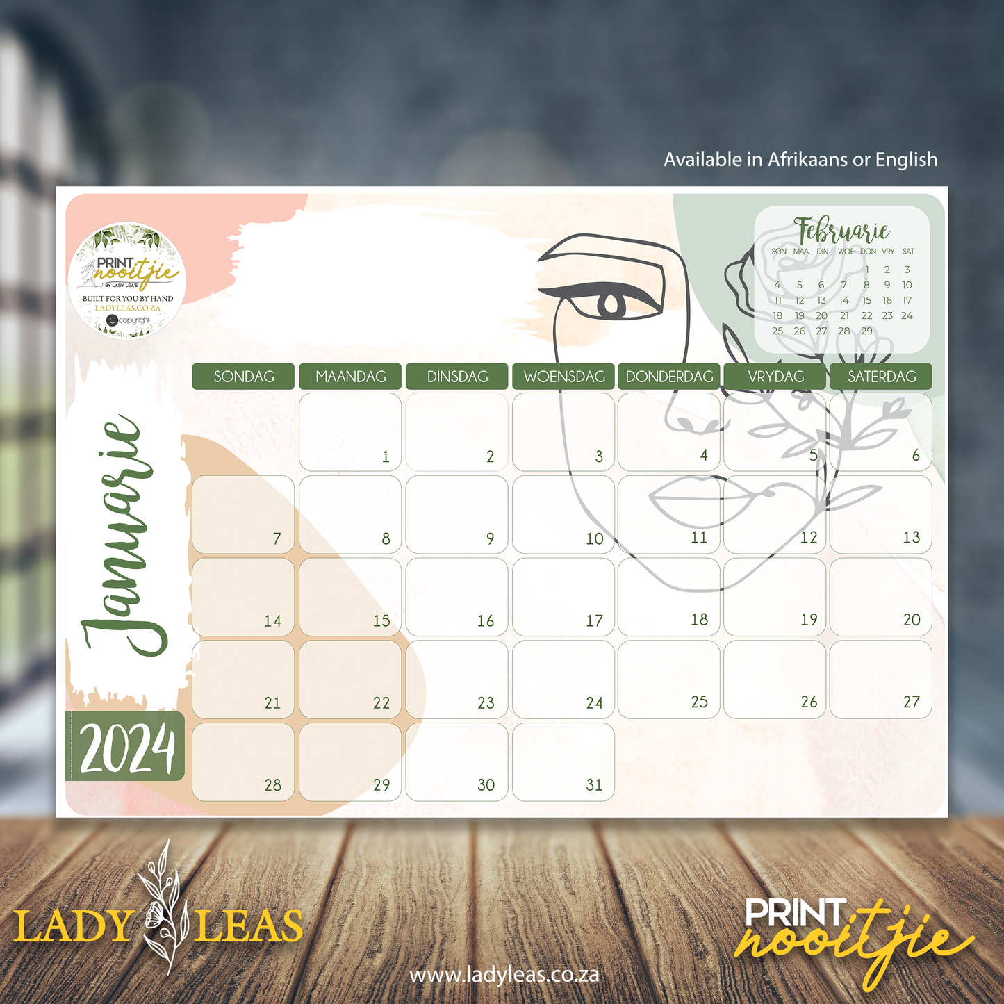 LADY MUSK DESKPAD