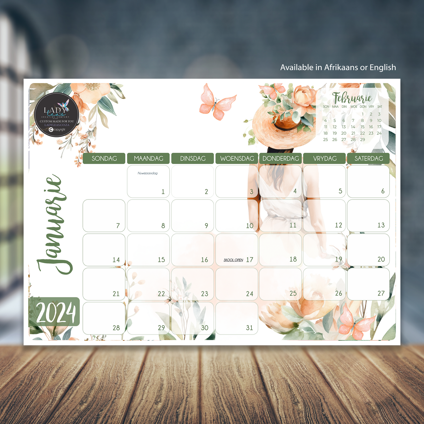 LADY PEACH DESKPAD