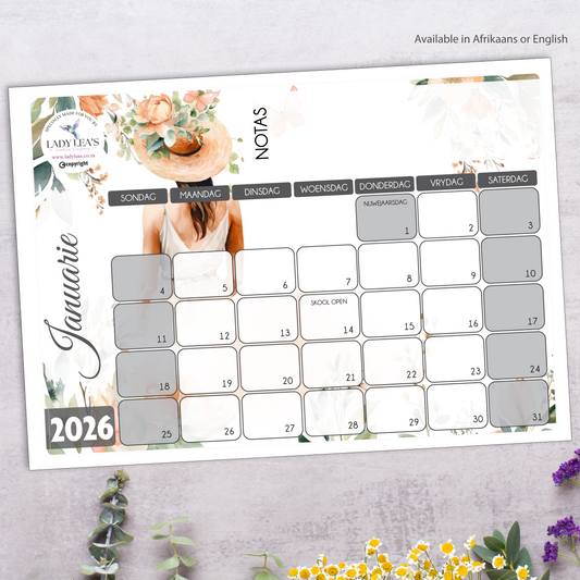 LADY PEACH DESKPAD 2026