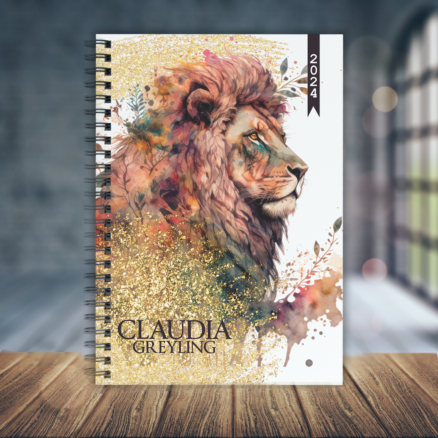 FLORAL LION TEACHER PLANNER
