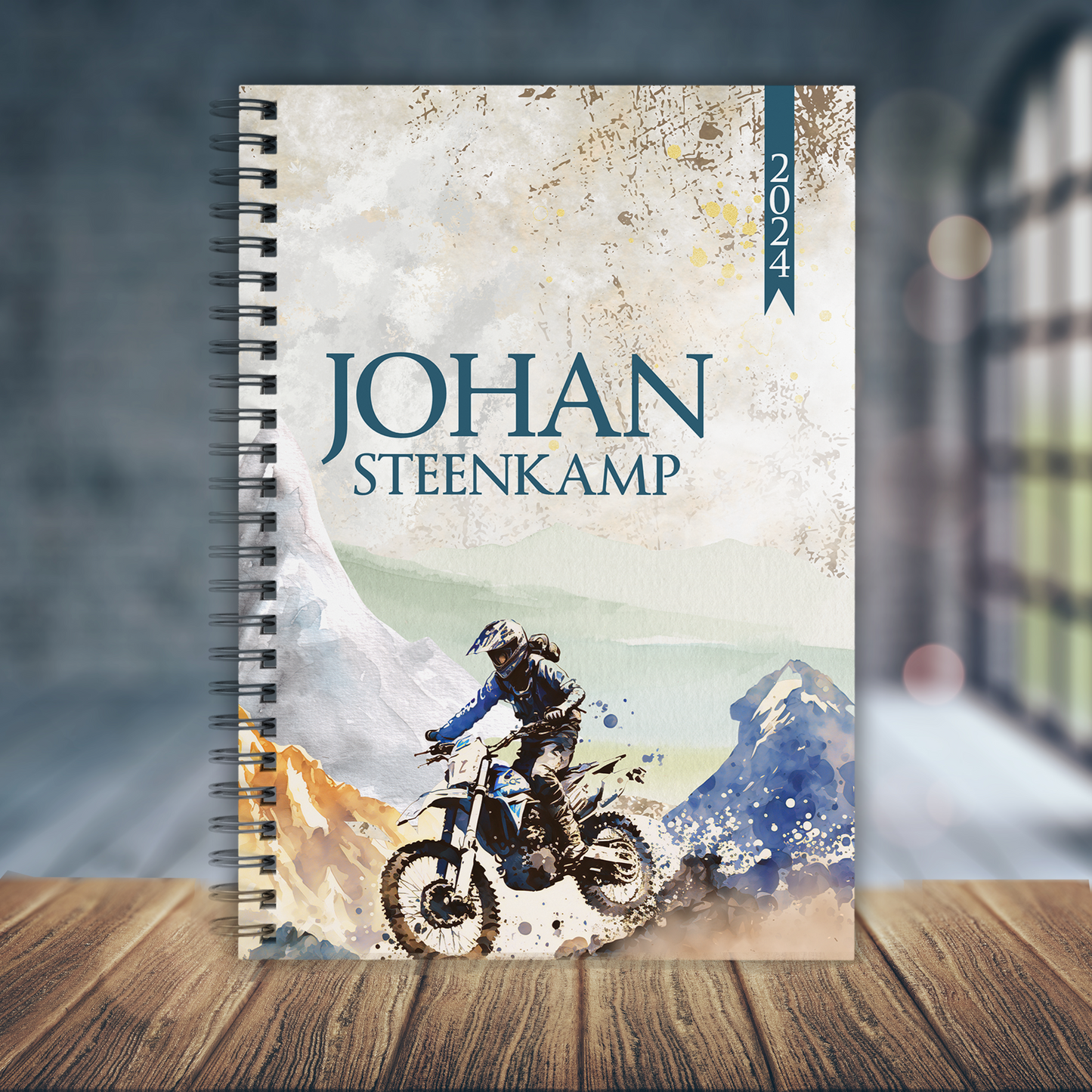 MOUNTAIN MOTORBIKE TEACHER PLANNER