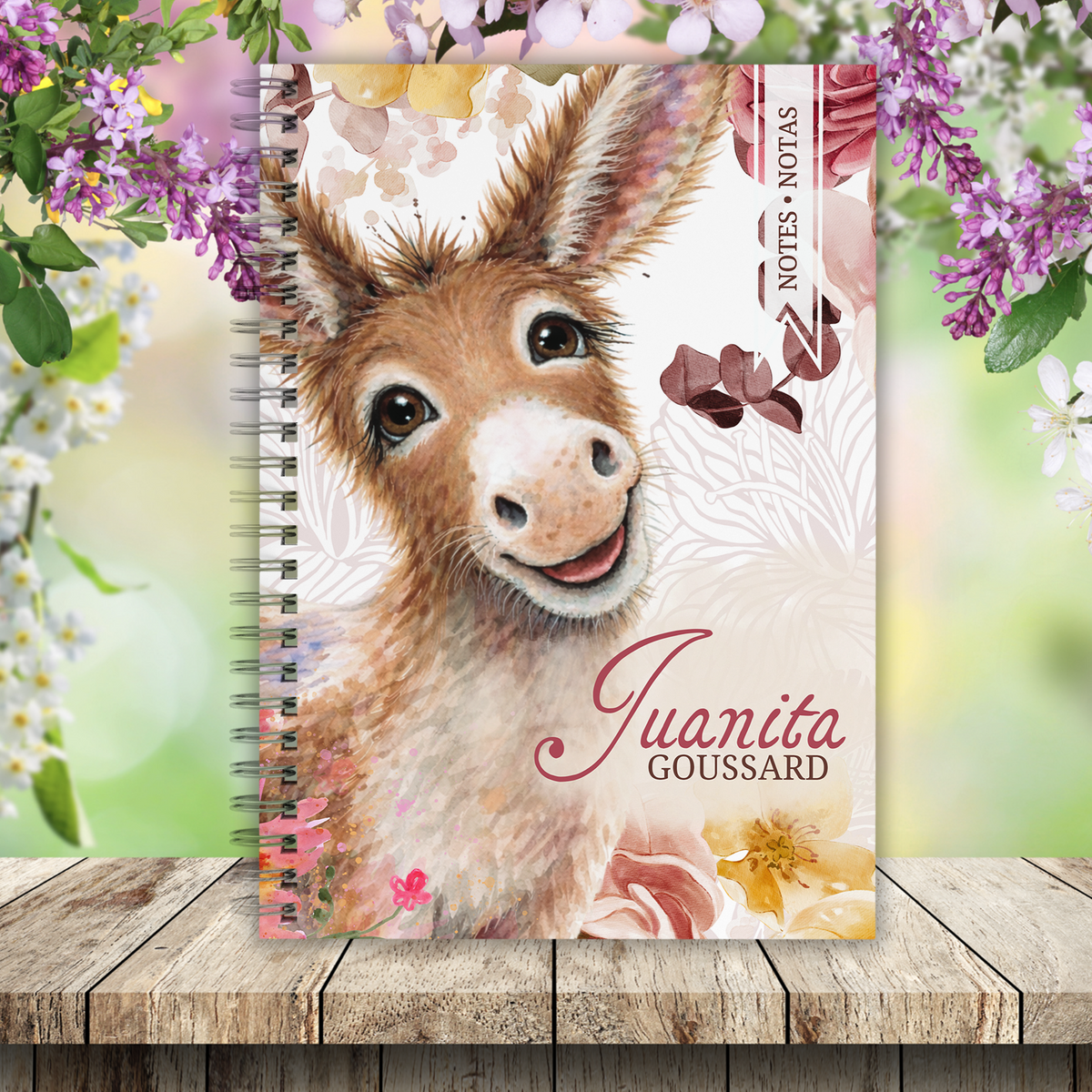 DONKIE BROWN NOTEBOOK
