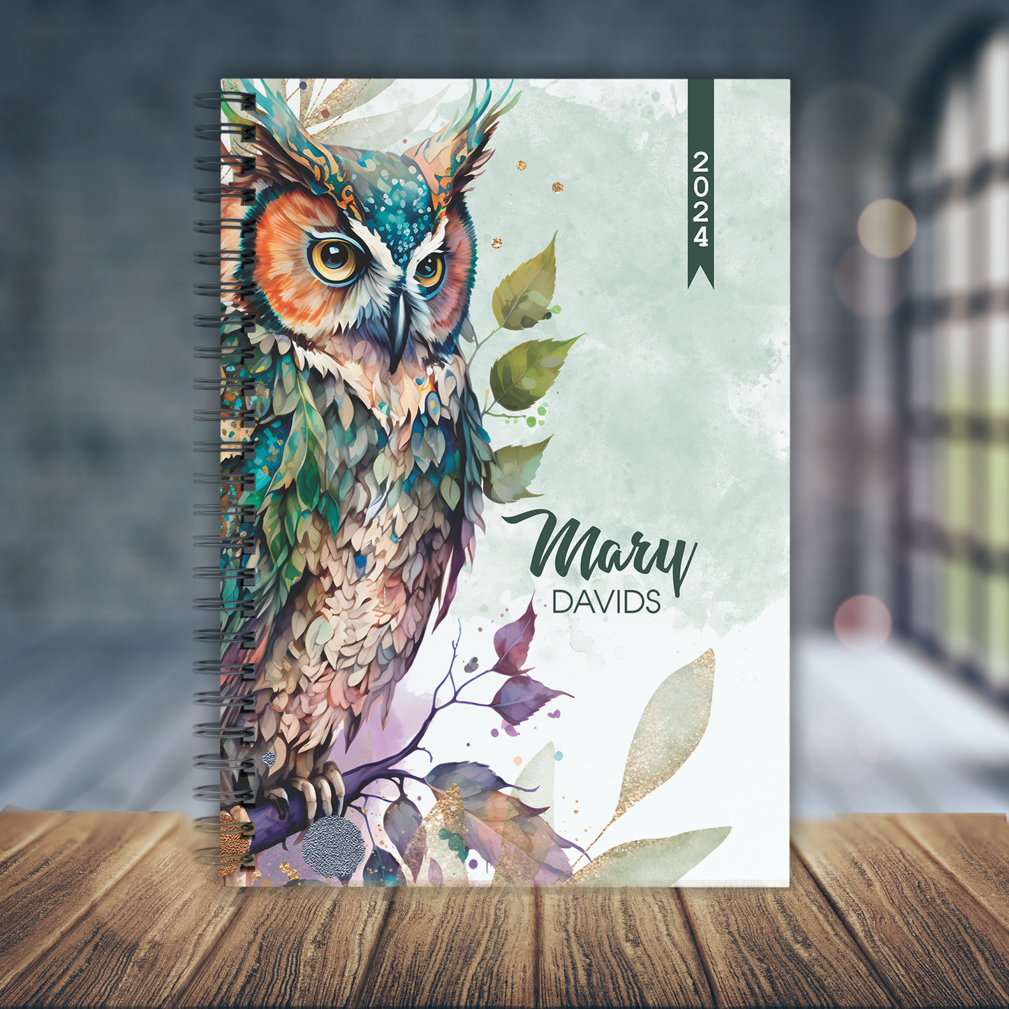 FLORAL OWL TEACHER PLANNER