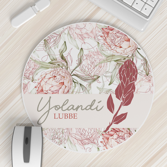 PASTEL PROTEA MOUSEPAD