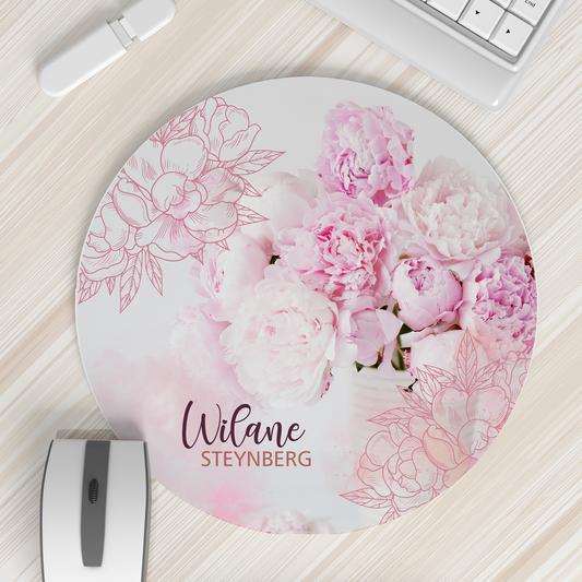 PEONIES MOUSEPAD