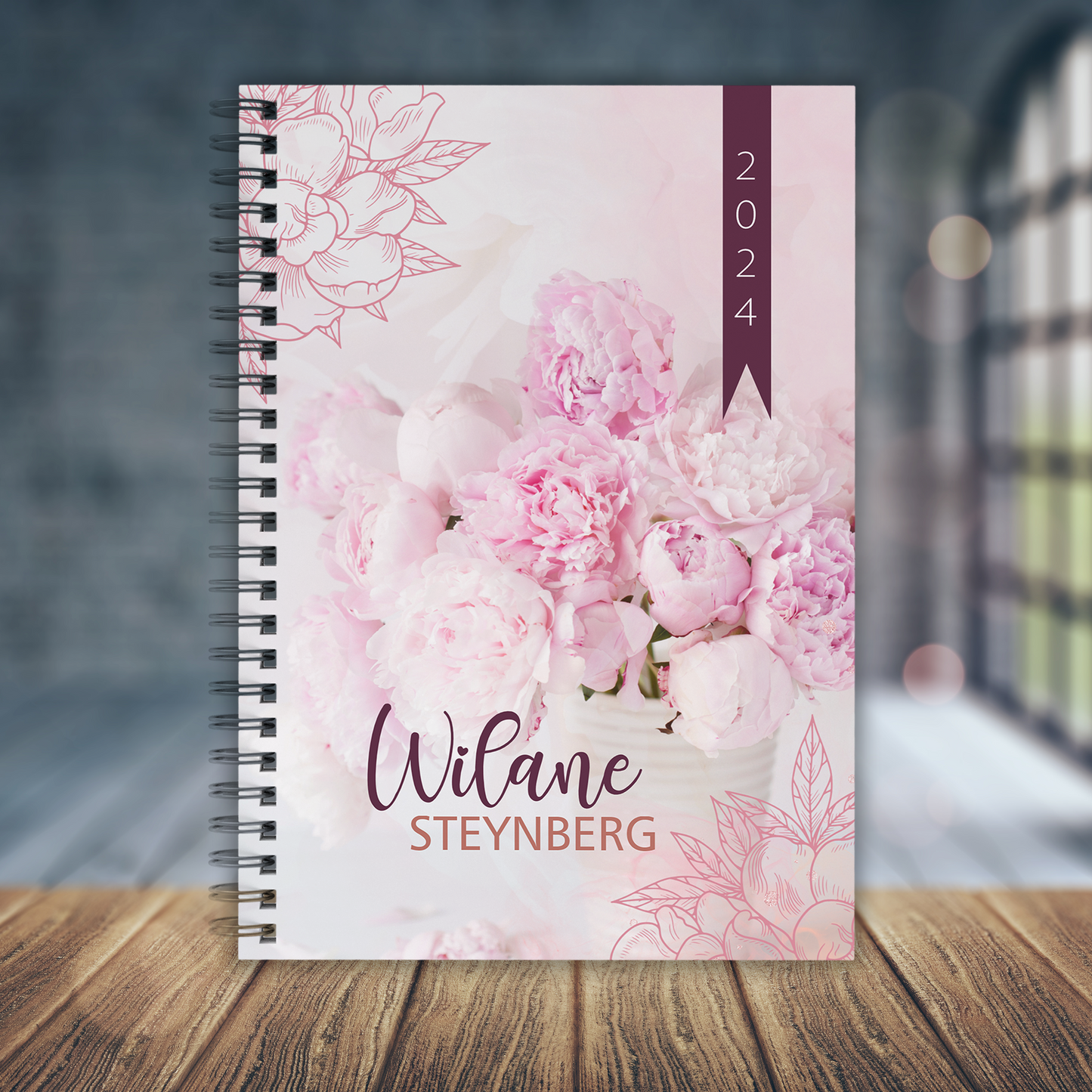 PEONIES TEACHER PLANNER