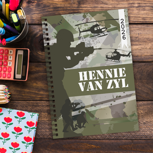 MILITARY TEACHER PLANNER 2026