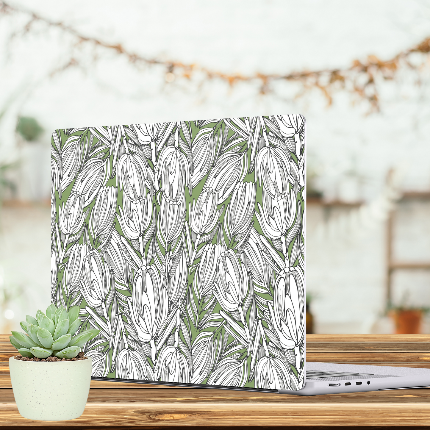 PROTEA GREEN OUTLINE SKIN