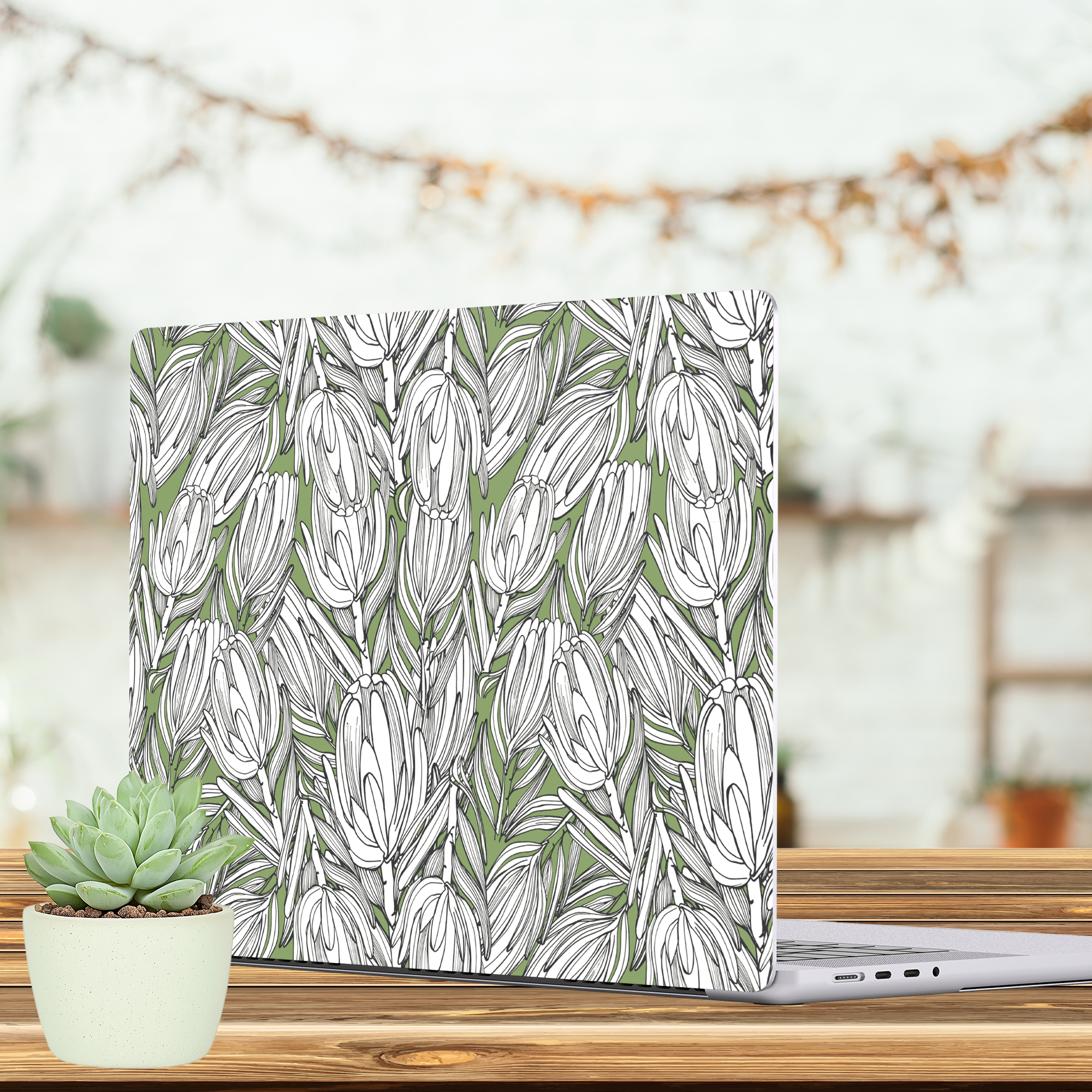 PROTEA GREEN OUTLINE SKIN