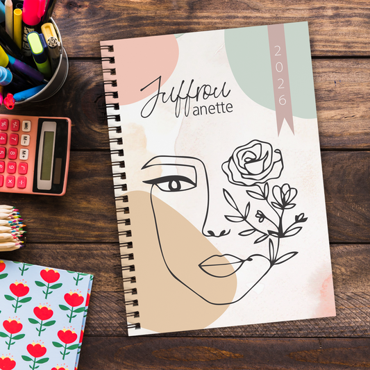 LADY MUSK TEACHER PLANNER 2026