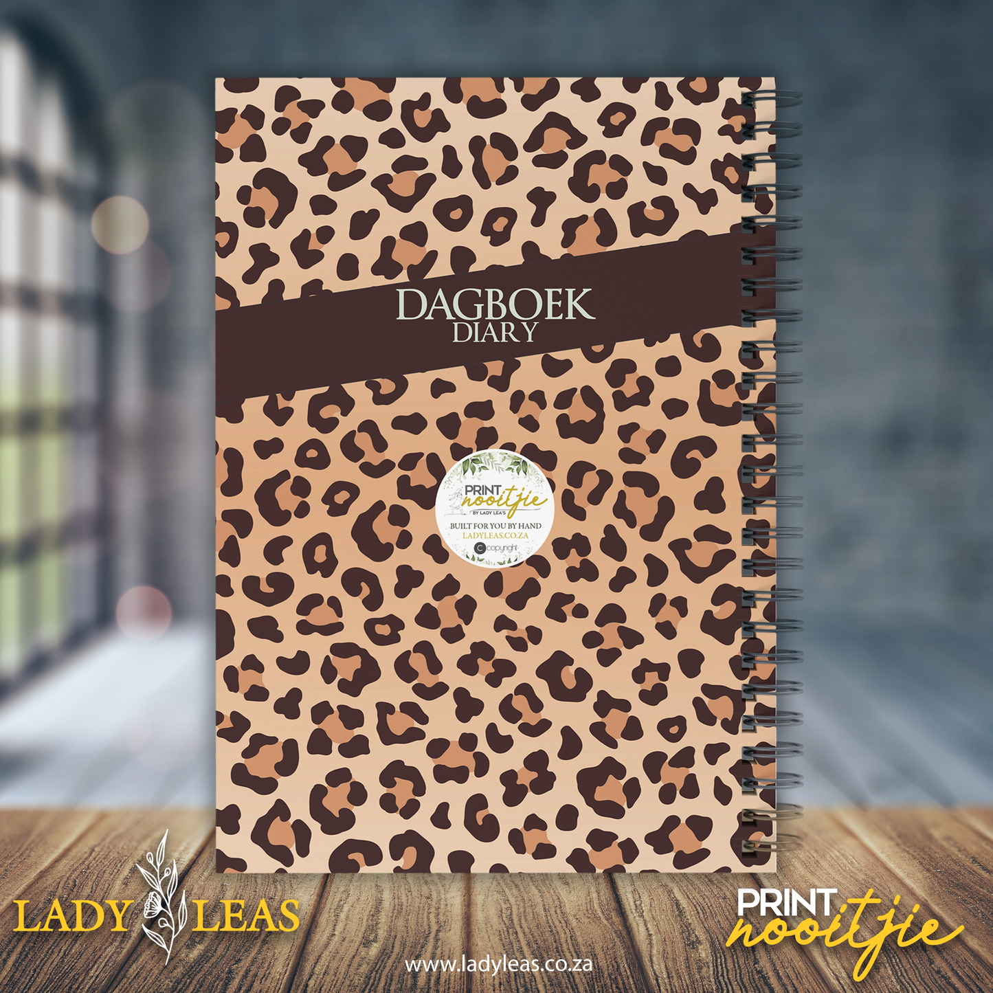 WATERCOLOR LEOPARD DIARY 2024