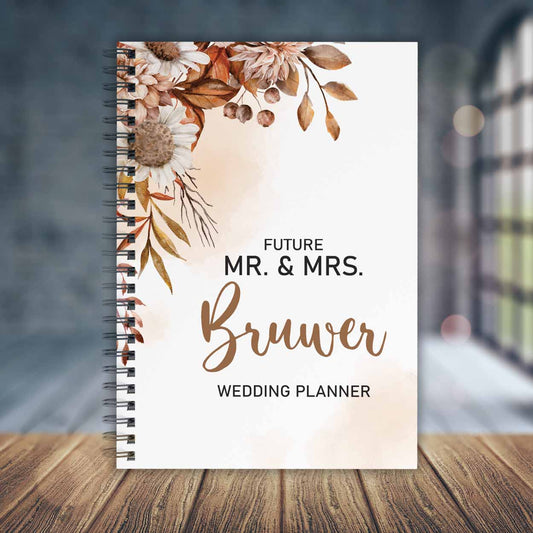 AUTUMN FLORAL WEDDING PLANNER