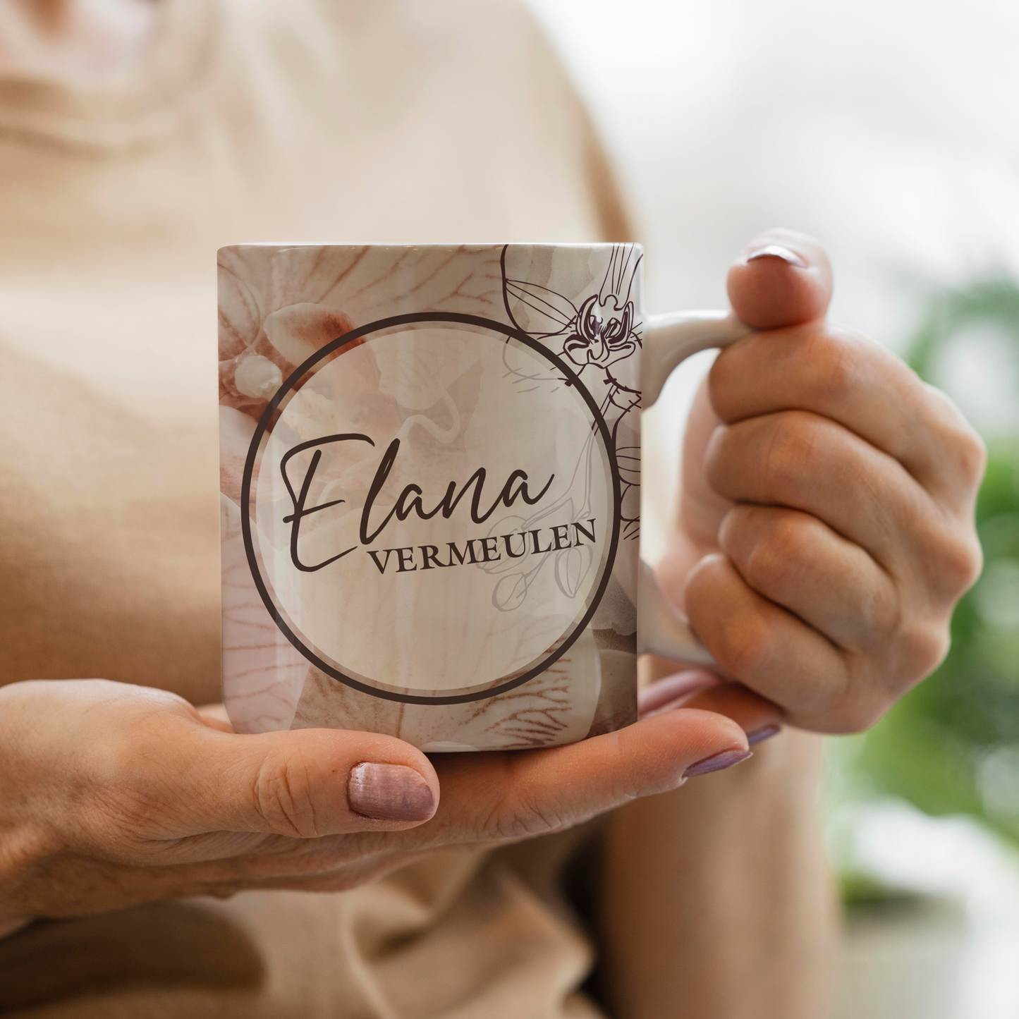 WATERCOLOR ORCARD MUG