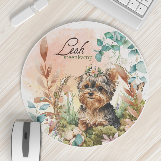 YORKIE BROWN MOUSEPAD