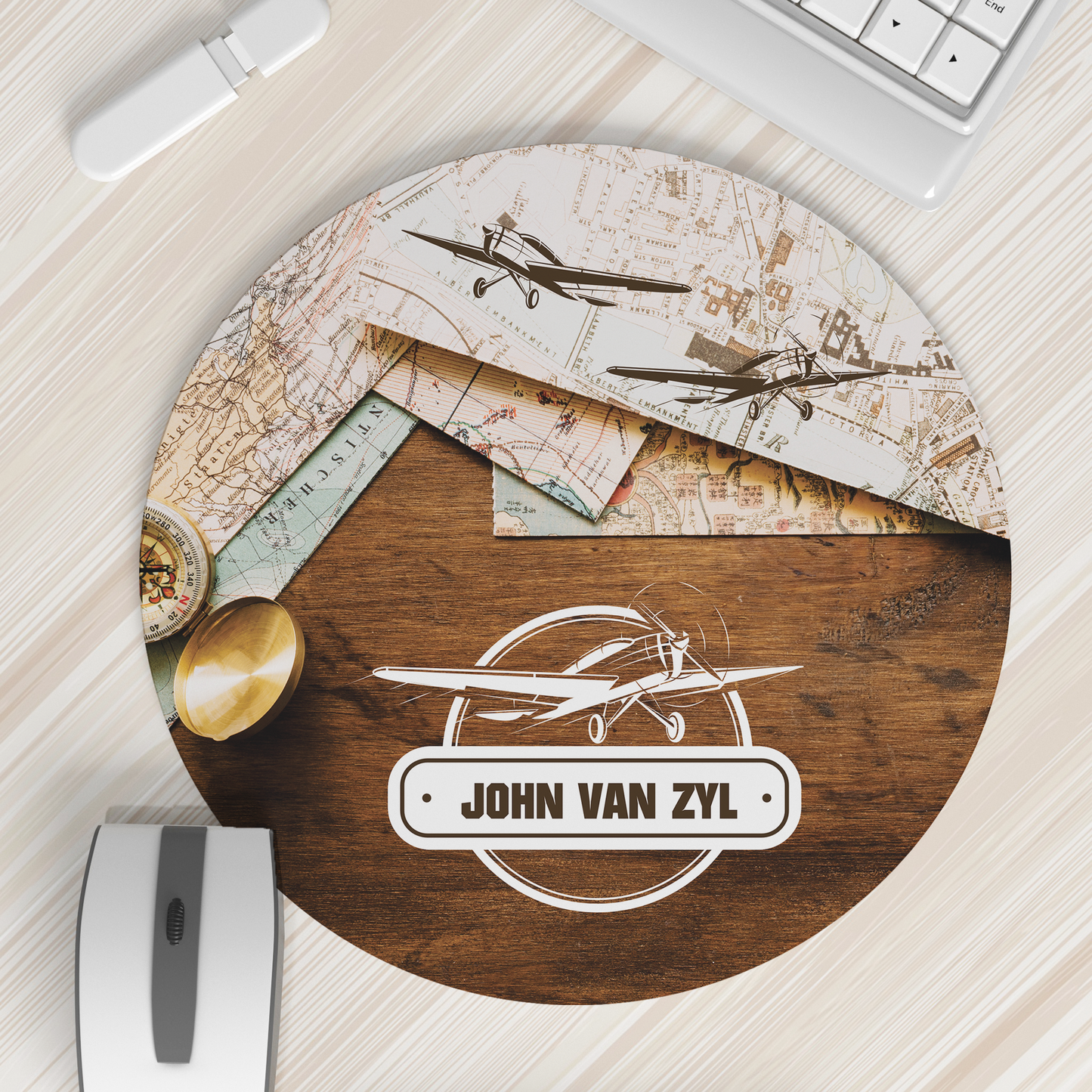 AVIATION MOUSEPAD