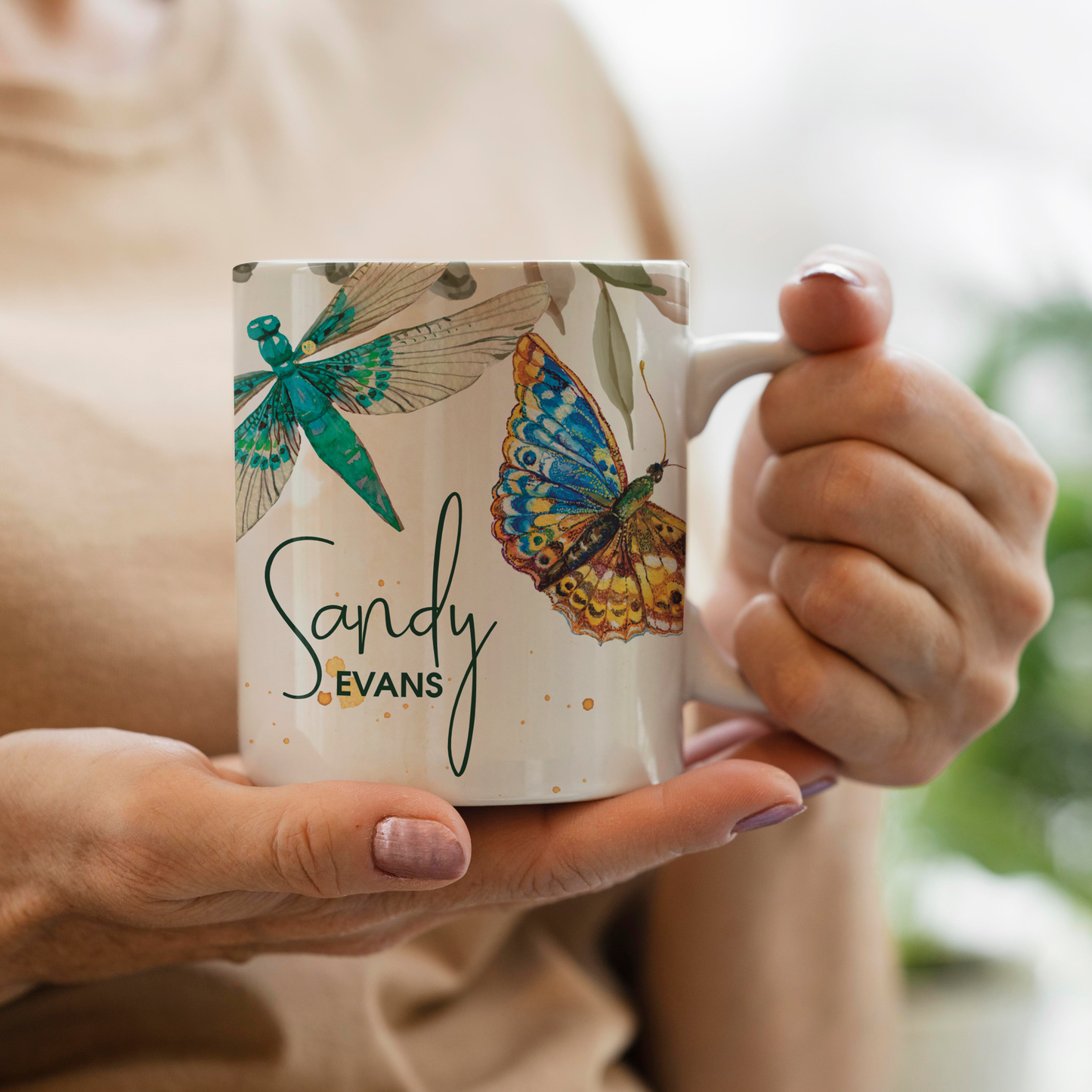 DRAGONFLIES MUG