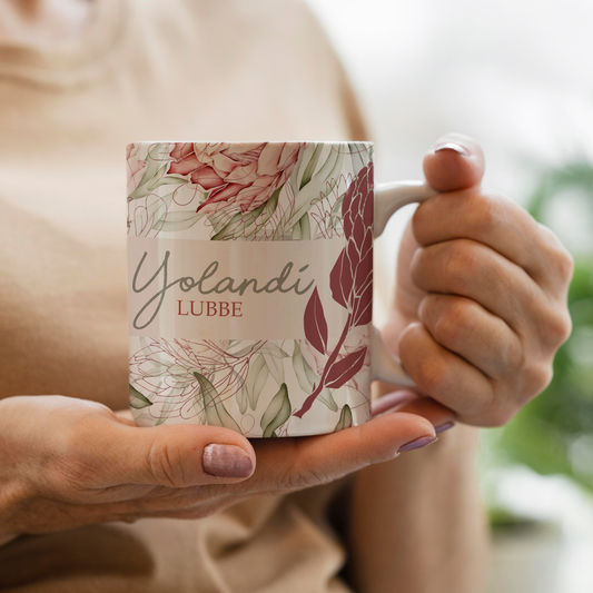 PASTEL PROTEA MUG