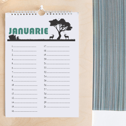 ANIMAL BIRTHDAY CALENDAR