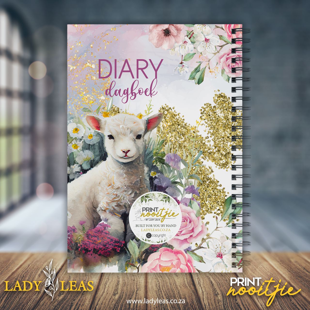 LITTLE LAMB PINK DIARY 2024