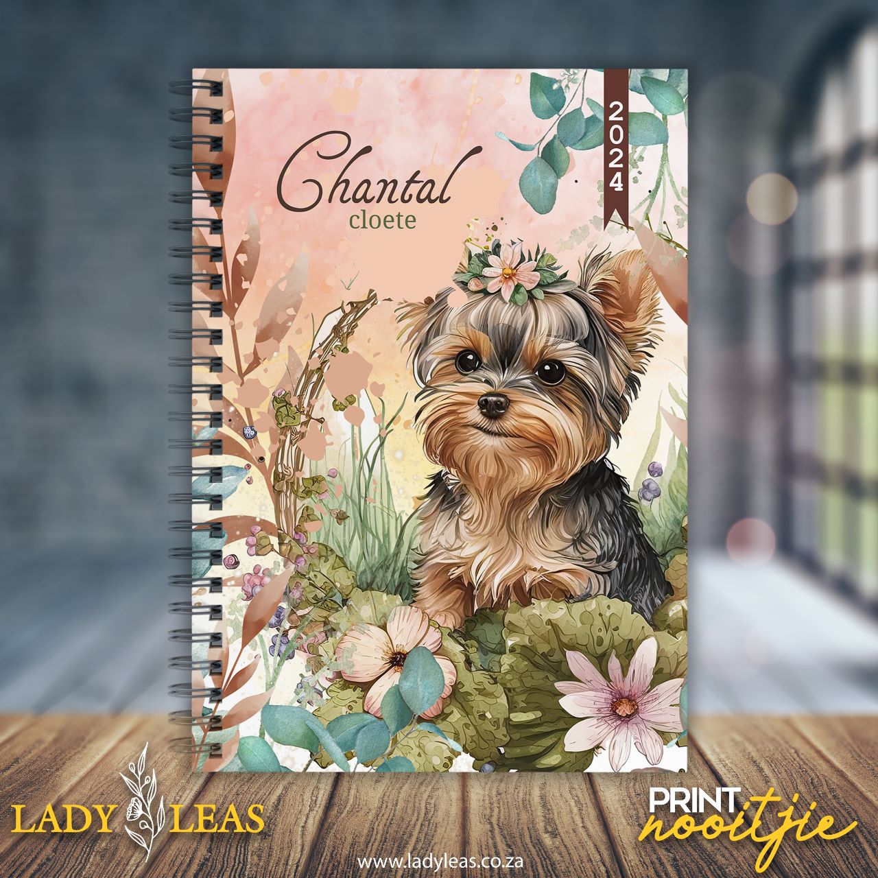 YORKIE BROWN DIARY 2024